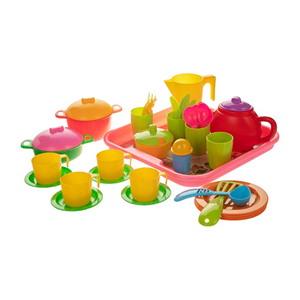 اسباب بازی آشپزخانه کلبه 45 پارچه زرین تویز ZARRIN TOYS-اسباب بازی